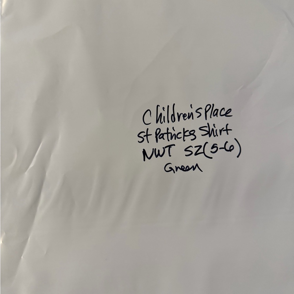 The Children’s Place Green St Patrick’s Day Tee with Clover Design - Picture 5 of 5